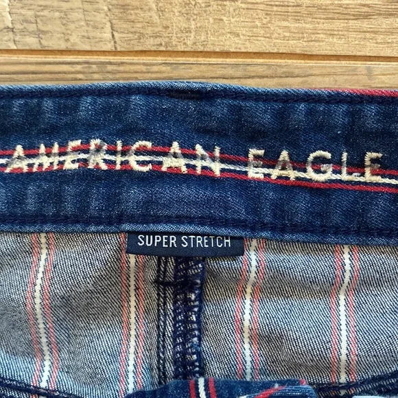 American Eagle Red/White/Blue High Rise Mini Skirt, Women’s size 10 - Picture 4 of 9